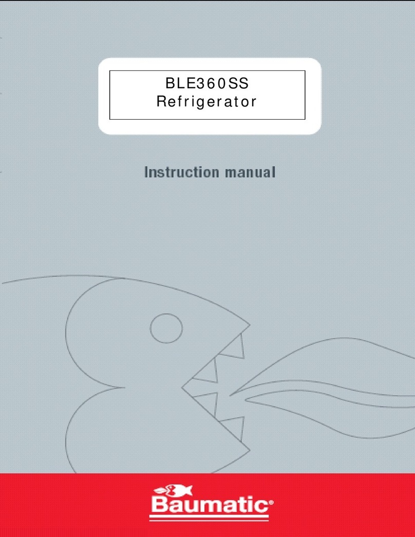 Baumatic BLE360SS User manual