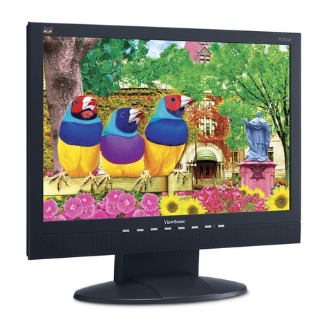 ViewSonic VA1912W - 19" LCD Monitor User manual