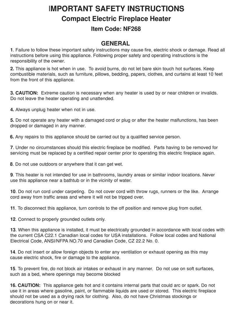 Kozy-World NF268 User manual