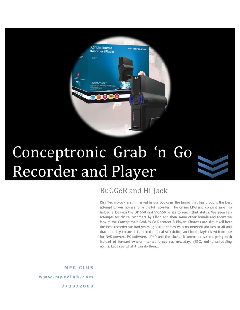 Conceptronic CM3PVR user guide