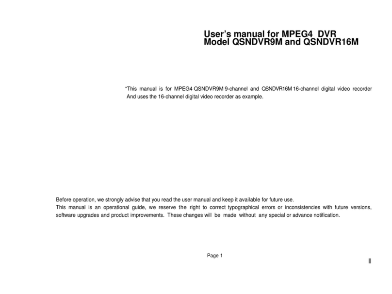 Q-See QSNDVR9M user manual