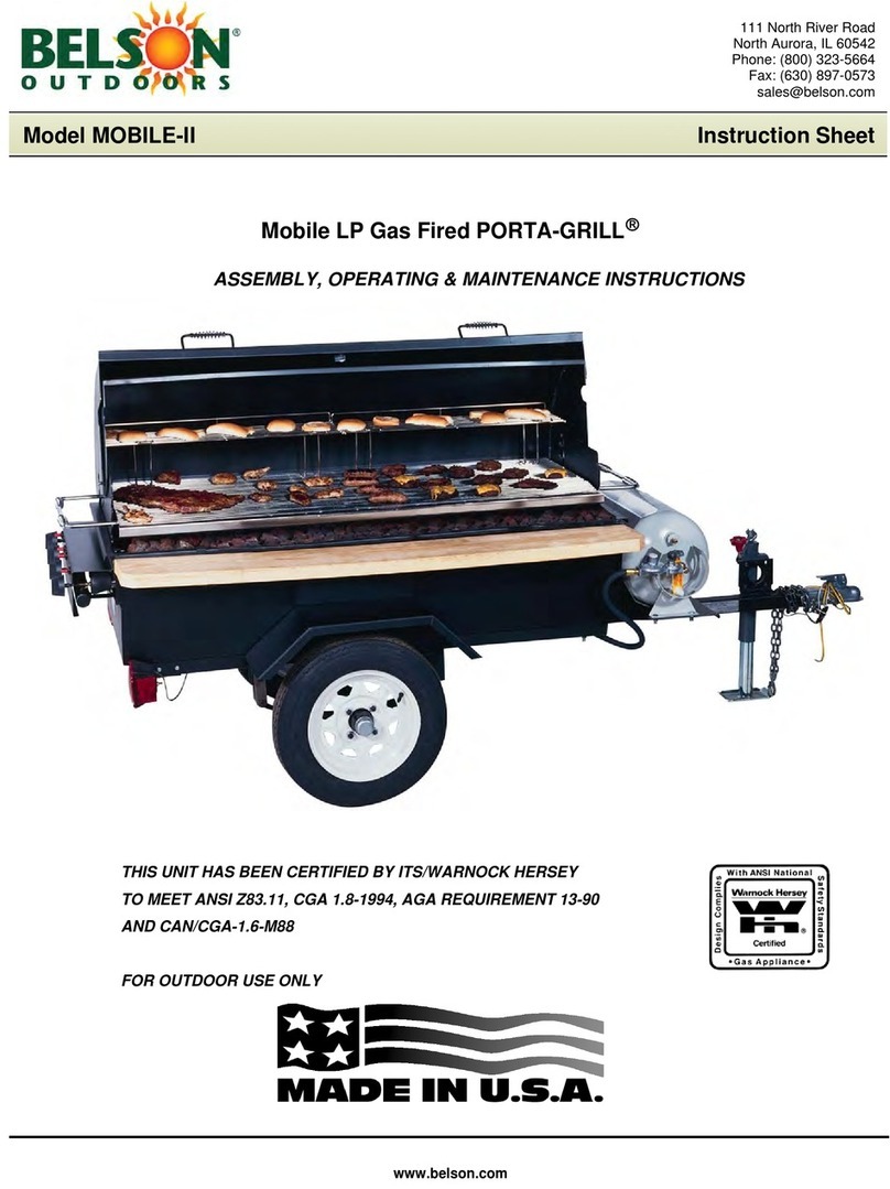 Belson MOBILE-II instruction sheet Belson MOBILE-II instruction sheet