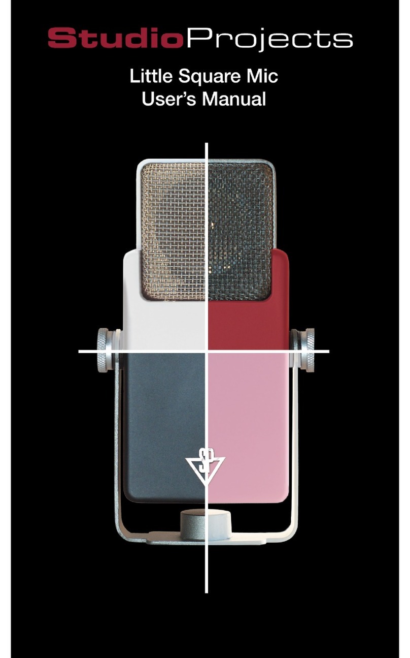 STUDIO PROJECTS LSM User manual