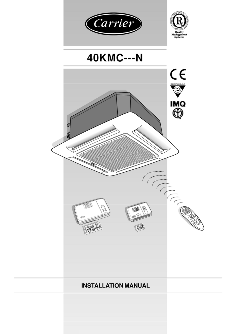 Carrier 40KMC---N User manual Carrier 40KMC---N User manual