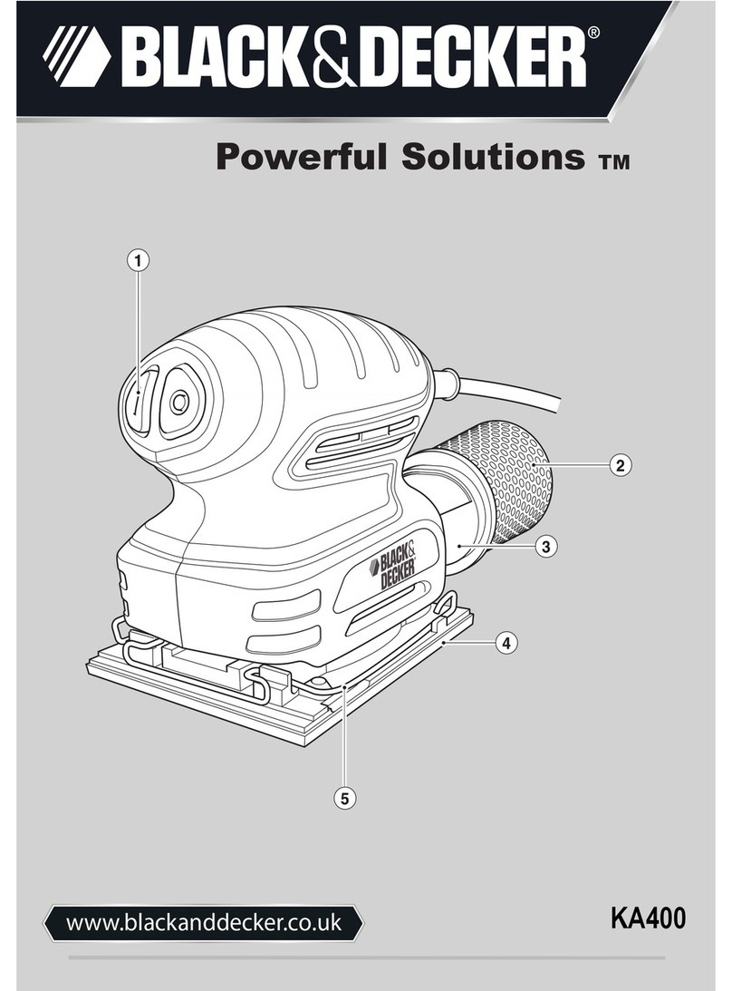 Black & Decker Powerful Solutions KA400 TYPE 1 User manual