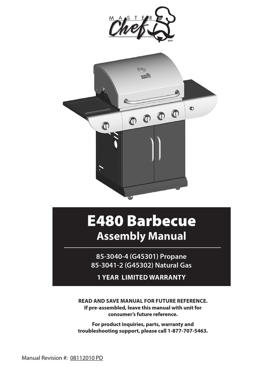 MasterChef E480 User manual MasterChef E480 User manual