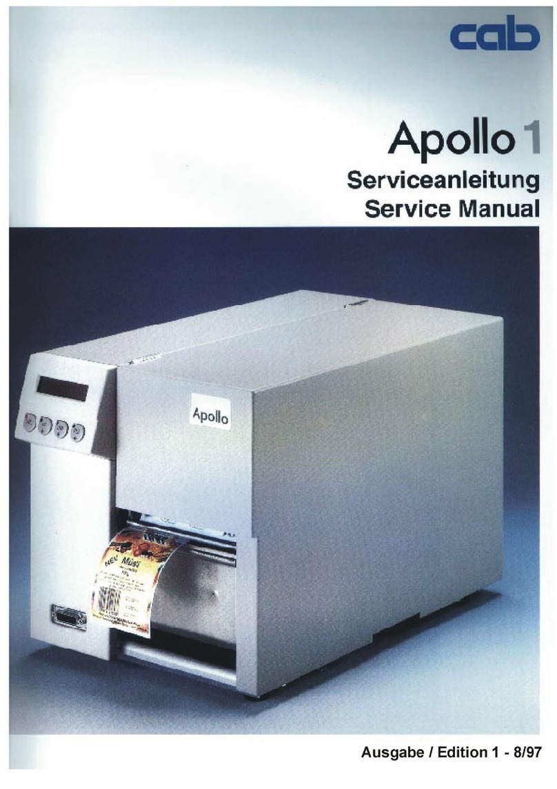CAB Apollo 1 User manual