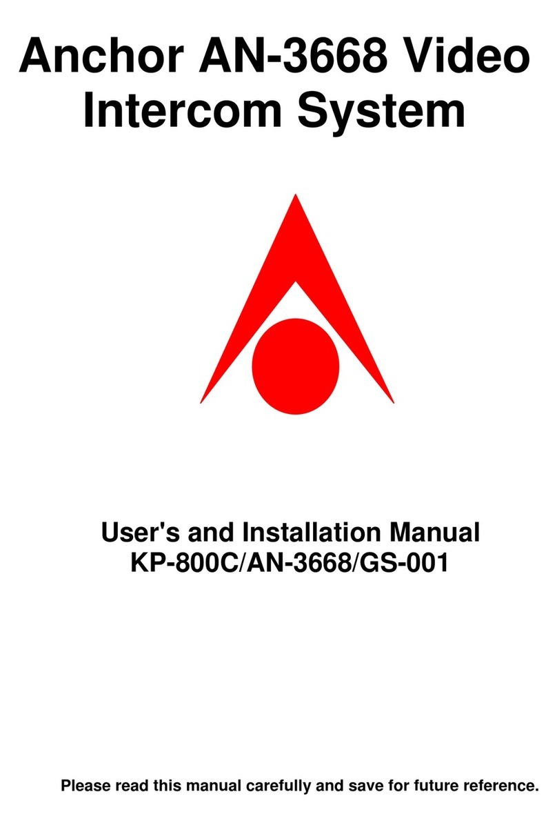 Anchor KP-800C Operating manual