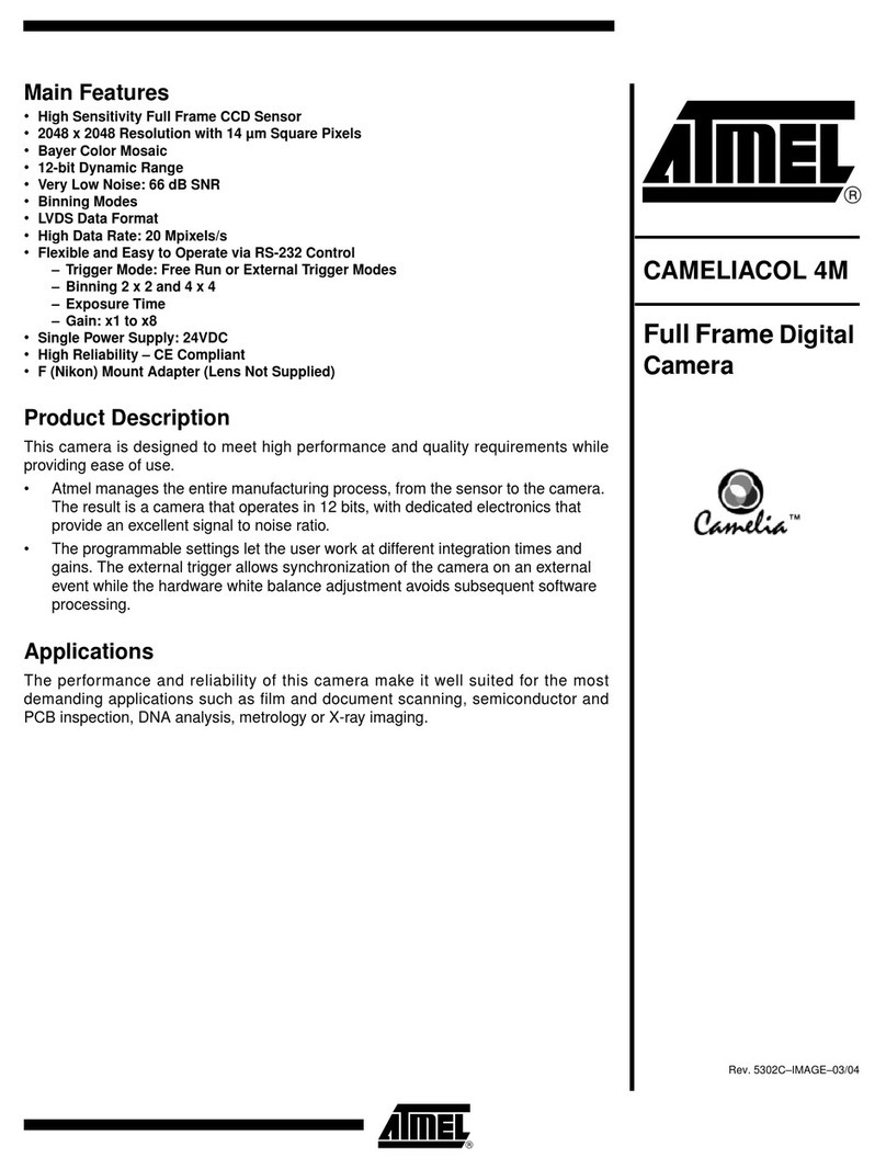 Atmel CAMELIACOL 8M User manual