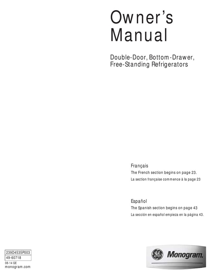 Monogram Double-Door User manual