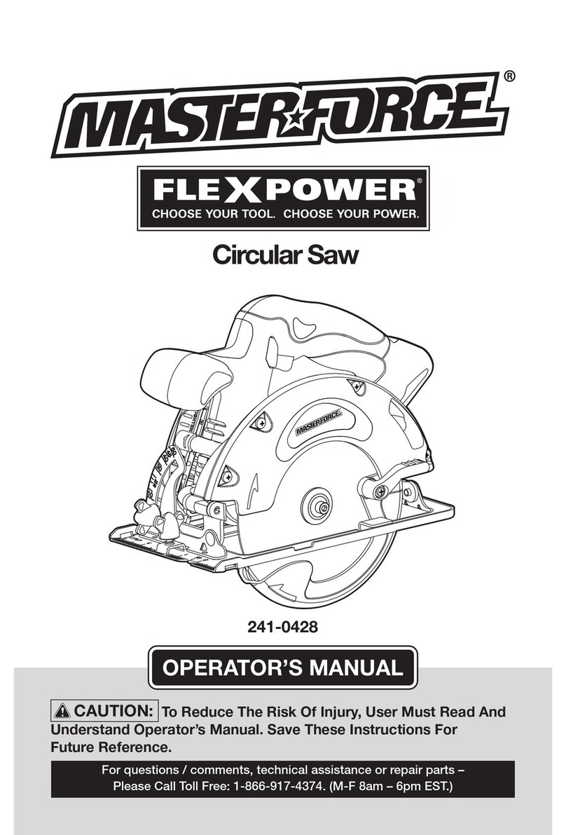 MasterForce 241-0428 Operator's manual