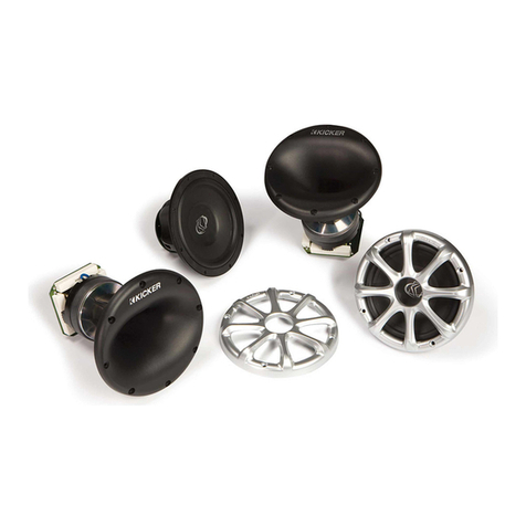 Kicker KM6500 User manual