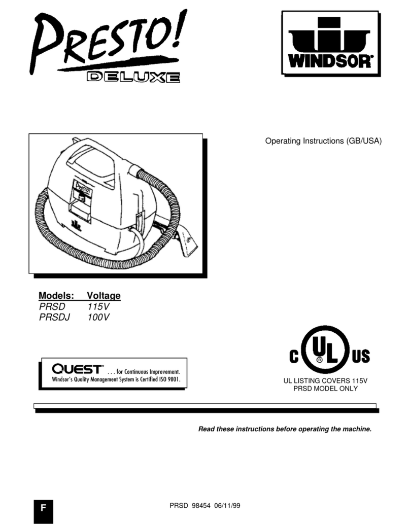 Windsor PRSD User manual