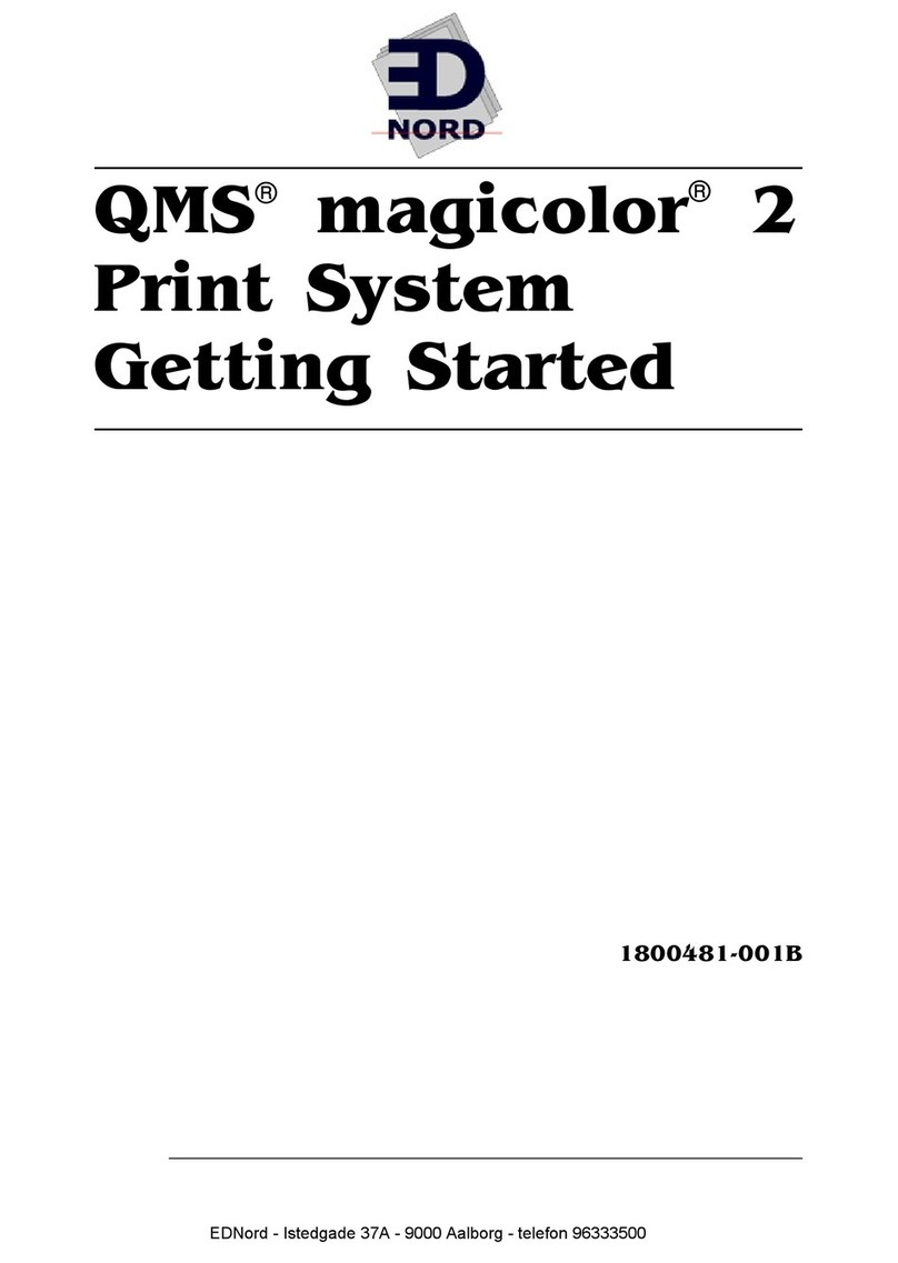 EDNord QMS magicolor 2 User manual