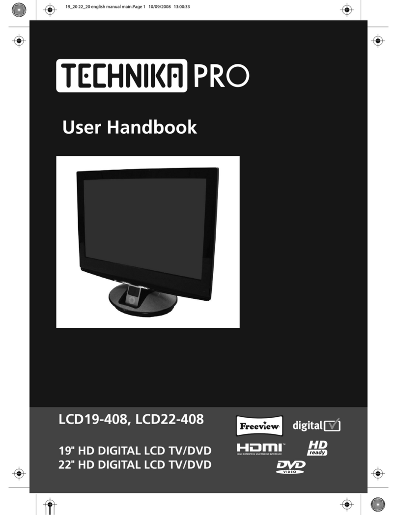 Technica pro LCD19-408 User handbook