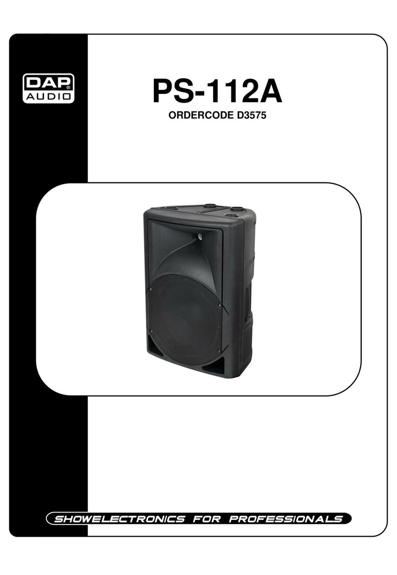 DAPAudio PS-112A User manual