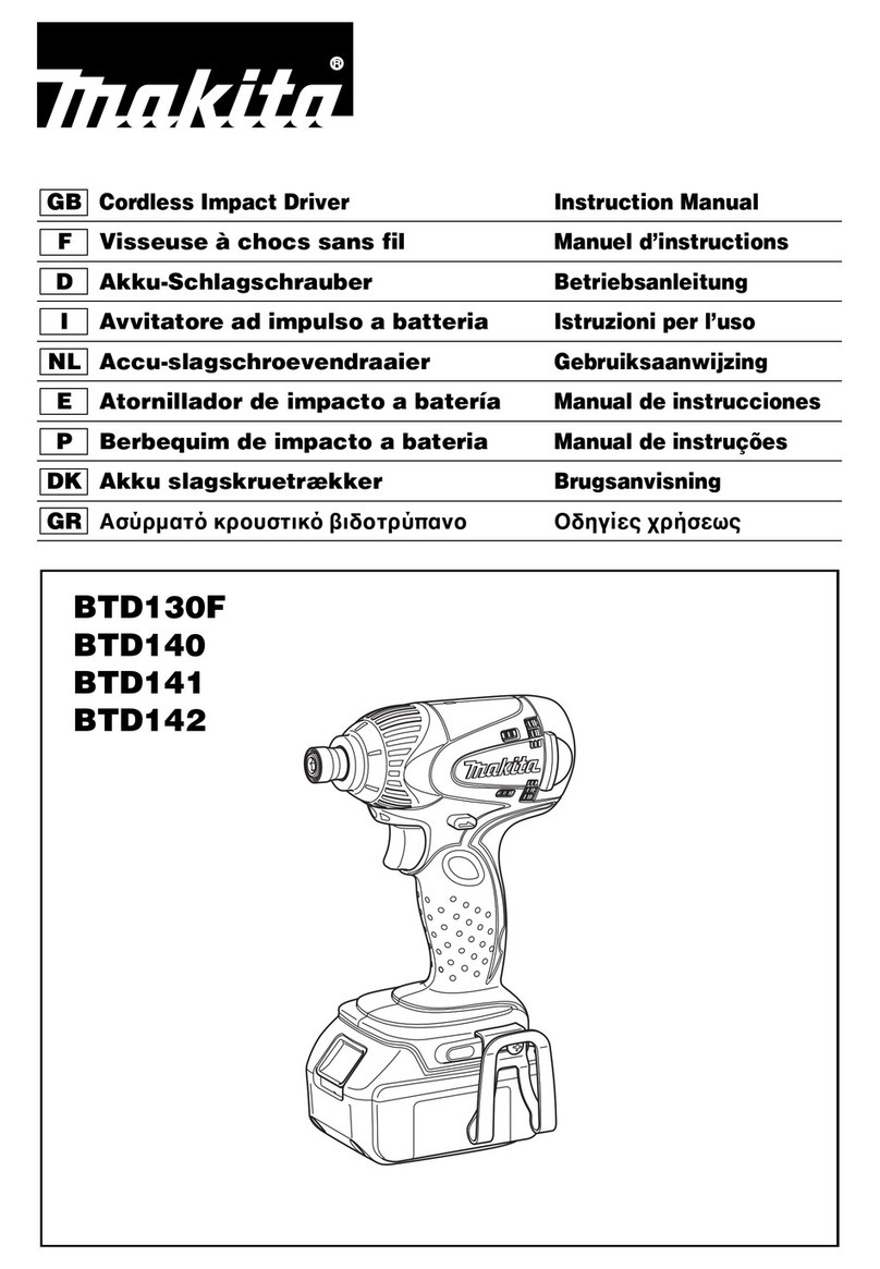 Makita BTD130F User manual