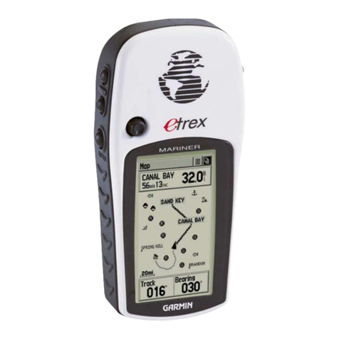 Garmin eTrex Mariner User manual