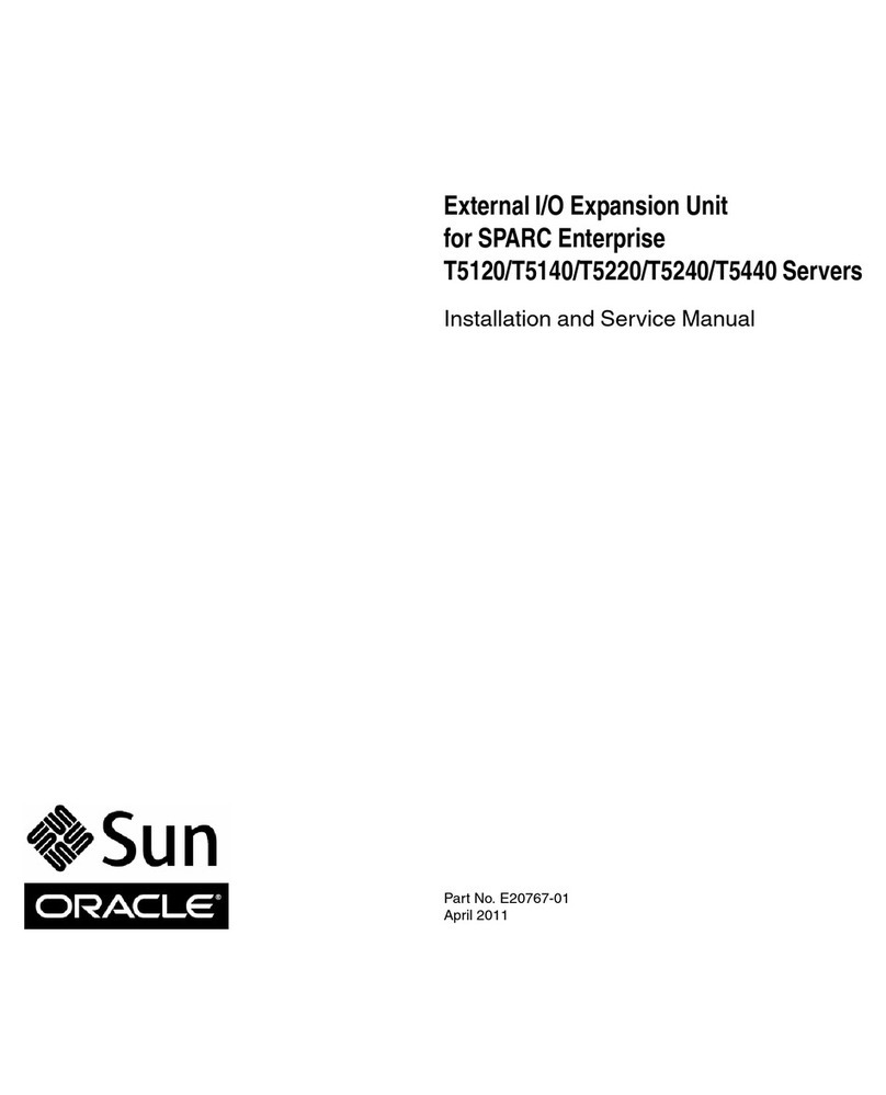 Sun Microsystems SPARC T5120 Installation and service manual