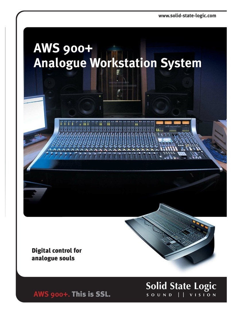 Solid State Logic AWS 900+ User manual