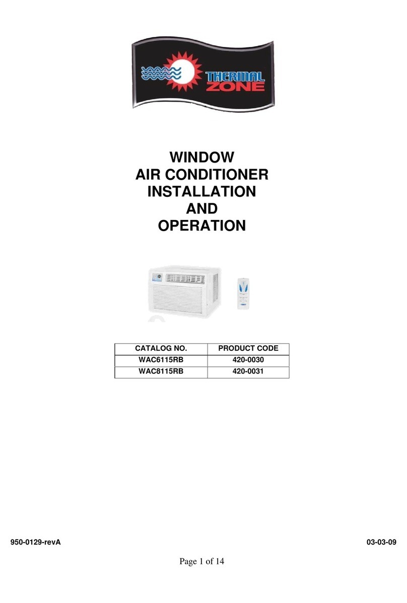 Thermal Zone 420-0030 Operating instructions