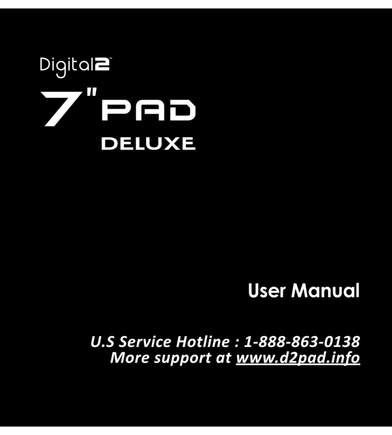 Digital2 7 pad deluxe user manual