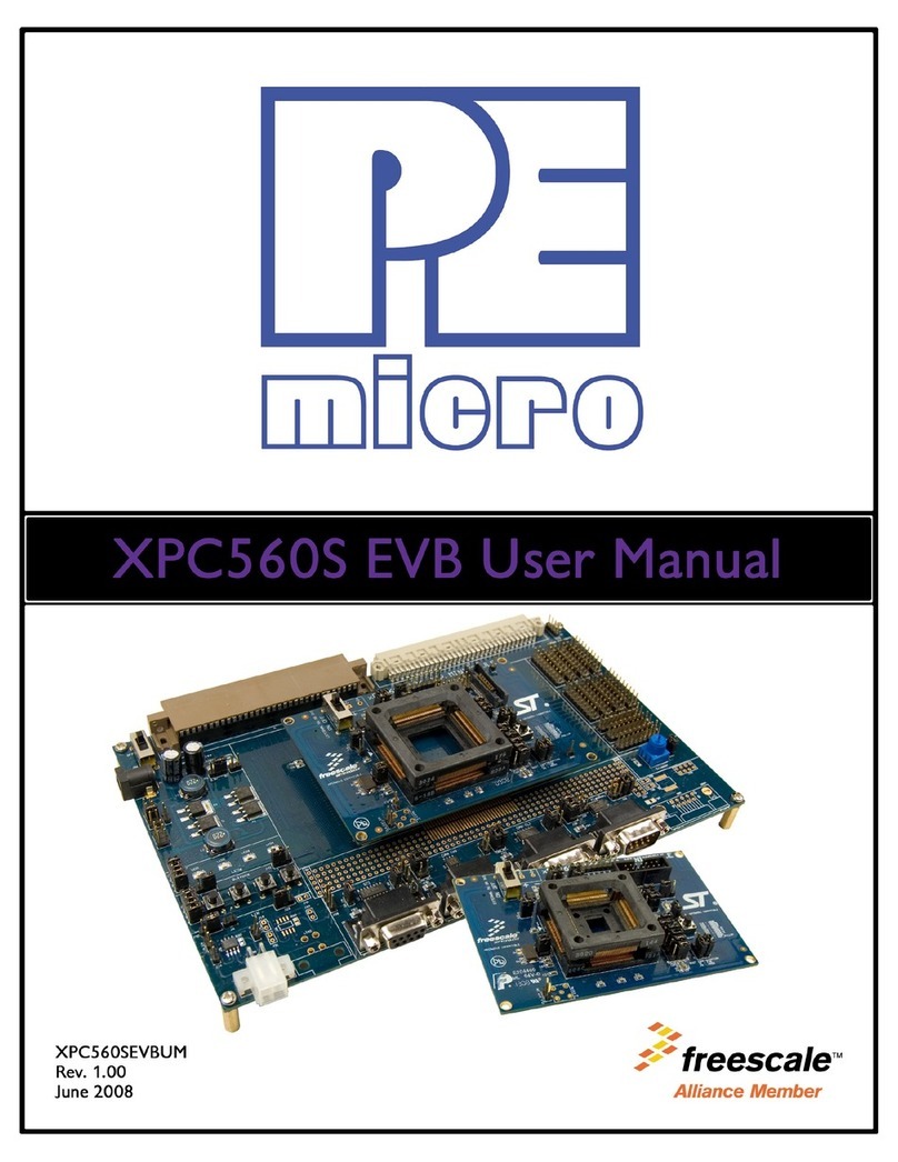 P&E Microcomputer Systems XPC560S EVB User manual