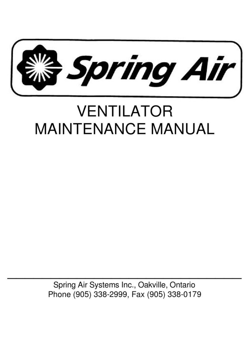 Spring Air Systems HT-B Maintenance manual
