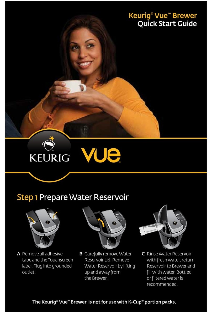 Keurig Vue User manual