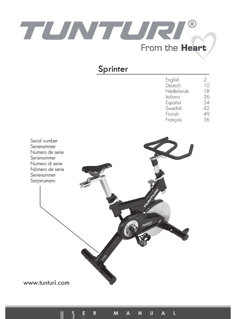Tunturi Sprinter User manual