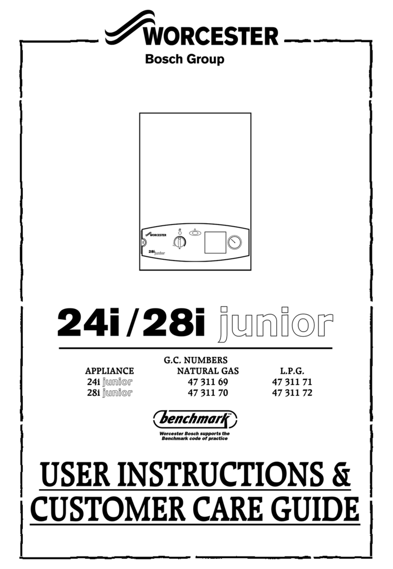 Worcester GREENSTAR 24i junior User manual