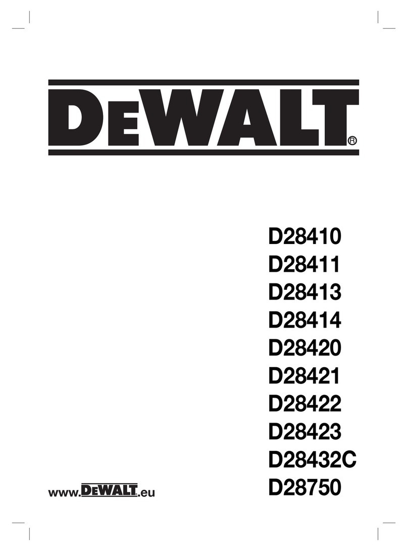DeWalt D28410 user guide