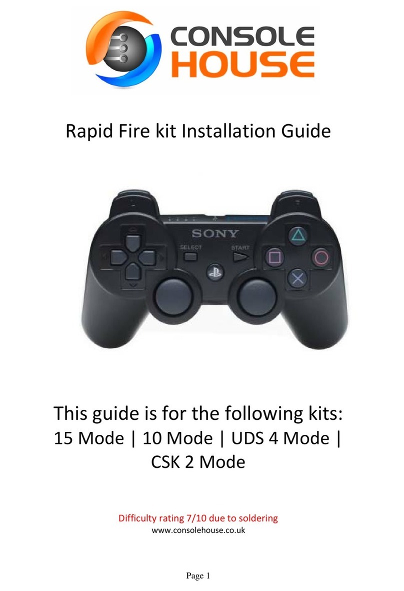 Console House UDS 4 Mode installation guide