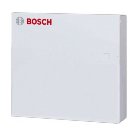 Bosch AMAX panel 4000 User manual