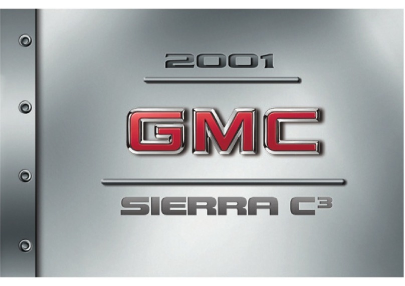 GMC 2001 C3 owner's manual
