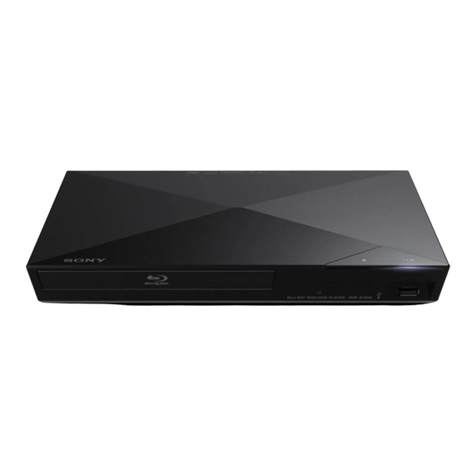 Sony BDP-S1200 Specification sheet