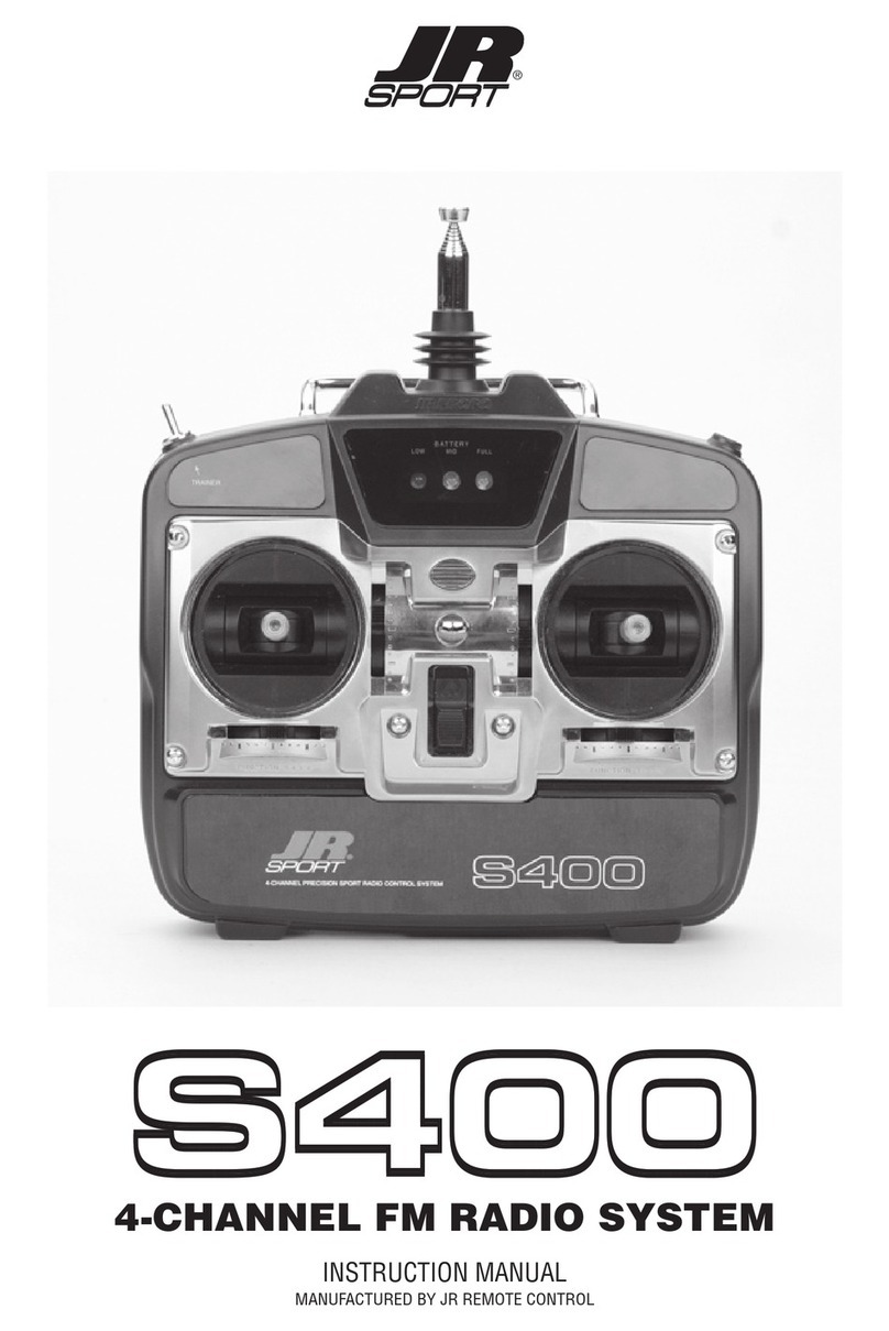 JR Sport S400 User manual