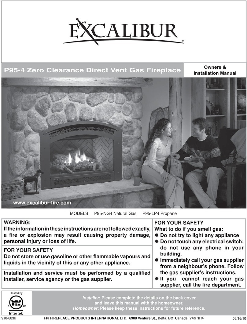 Excalibur P95-4 Quick start guide Excalibur P95-4 Quick start guide