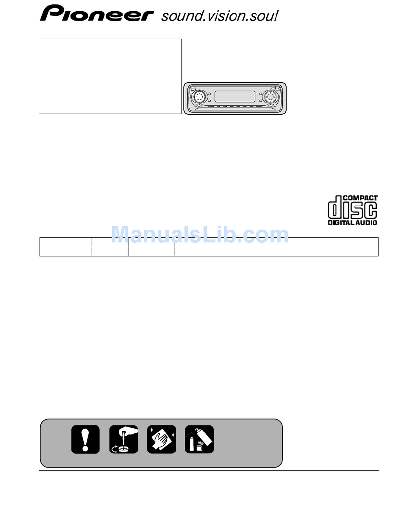 Pioneer Premier DEH-P740MP Service manual