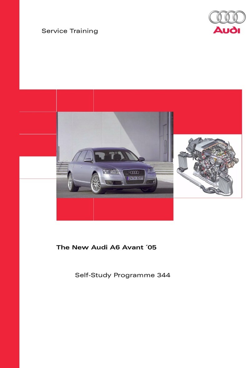 Audi A6 Avant '05 344 Assembly instructions