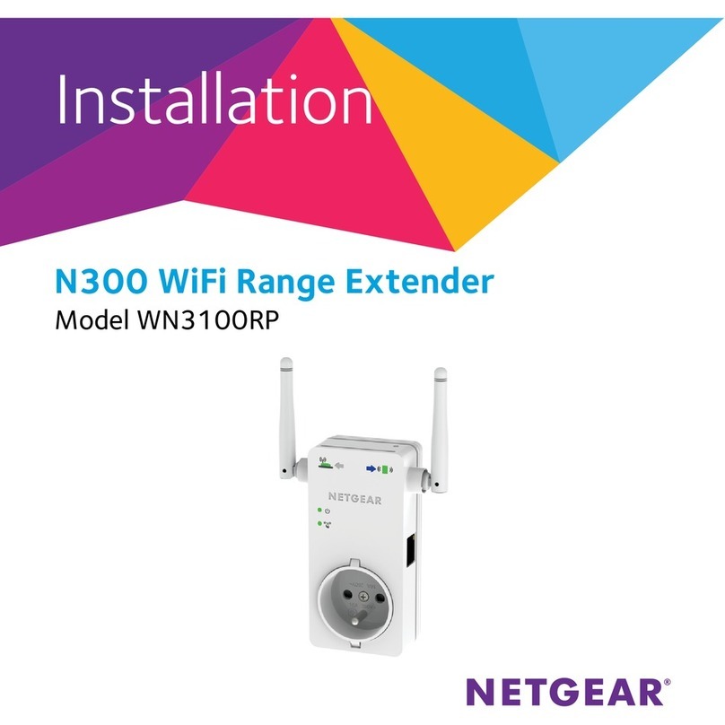NETGEAR WN3100RP User manual