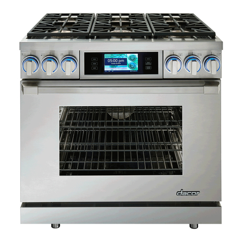 Dacor Discovery DYRP48D-C-S User manual