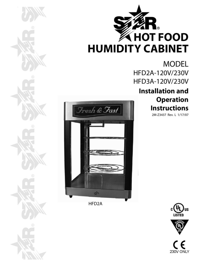 Star Manufacturing HFD2A Installation and operation instructions