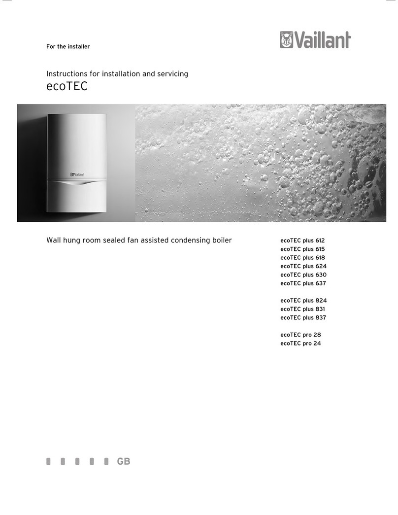 Vaillant ecoTEC pro 24 Instructions for installation and servicing Vaillant ecoTEC pro 24 Instructions for installation and servicing