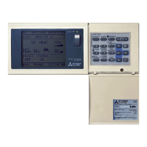 Mitsubishi Electric Central Controller G-50A User manual