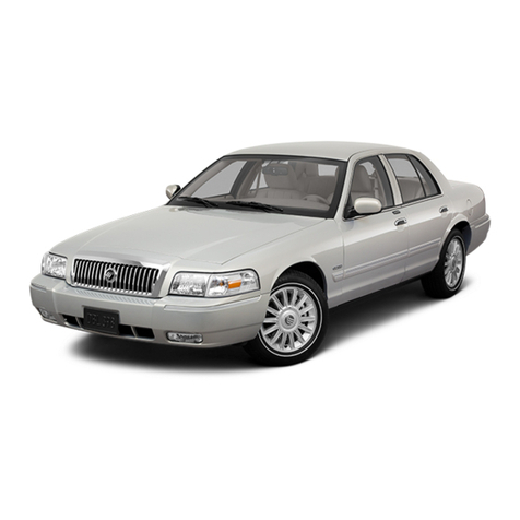Mercury Grand Marquis 1999 User manual