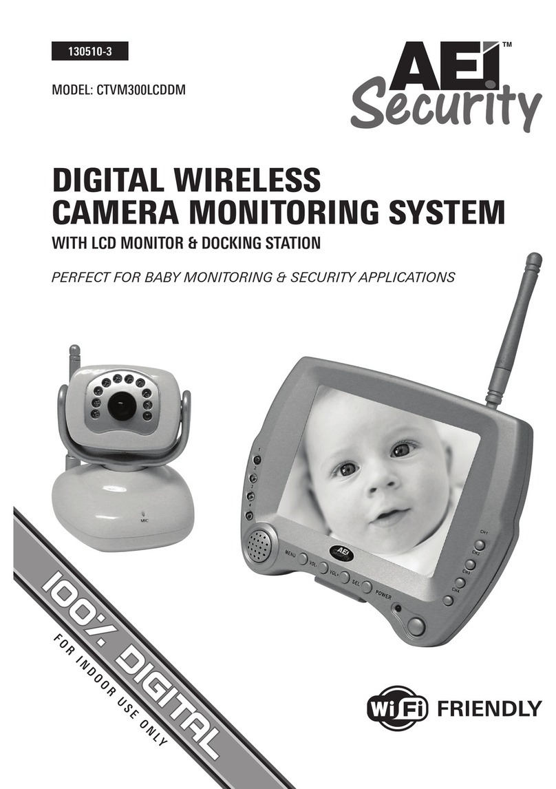 AEI Security & Communications CTVM300LCDDM user guide