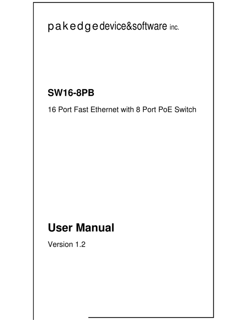 Pakedge Device & Software SW16-8PB User manual