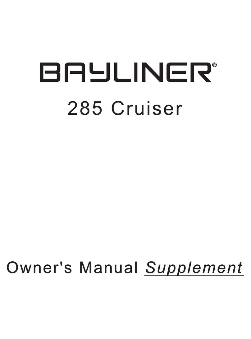Bayliner 285 Cruiser User manual