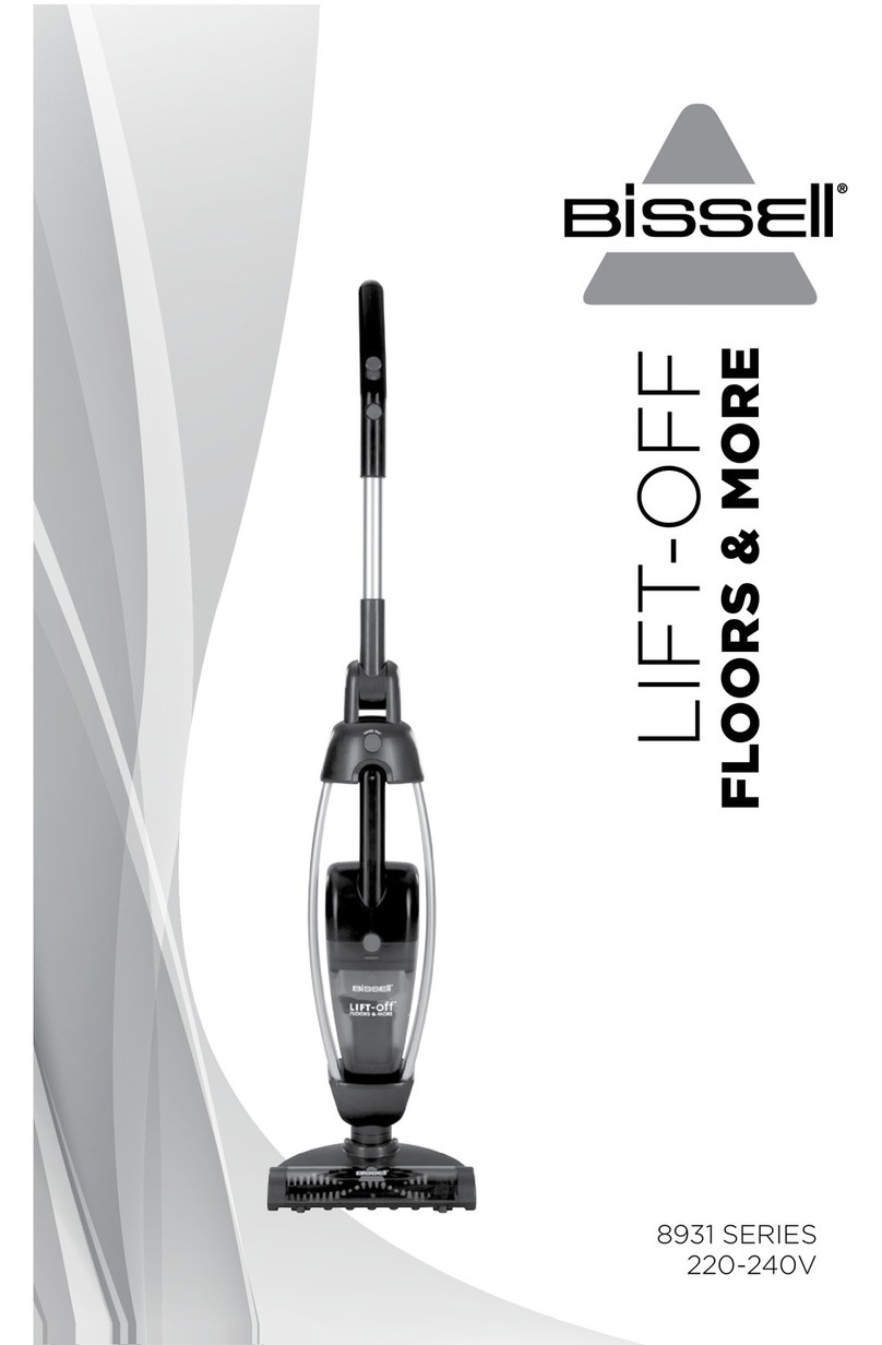 Bissell 8931 SERIES user guide